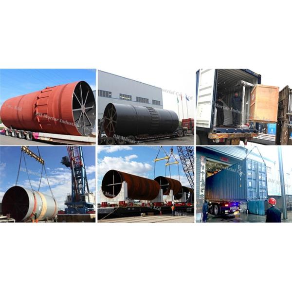 High Automation Horizontal Rotary Lime Kiln Daily Production Capacity 180T