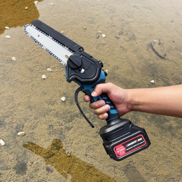 Cheap Portable 21V Lightweight Chain Saw Tree Cutting Cordless Lithium Battery for sale