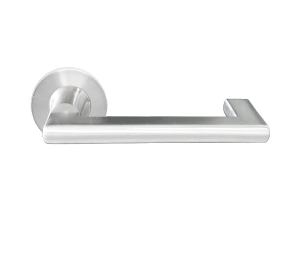 Cheap Flat door handle set with optimized door lever for commcercial application for sale