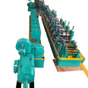 China accuracy MS Pipe Making Machine Black Pipes and High Frequency Welding for Thick Strips on sale