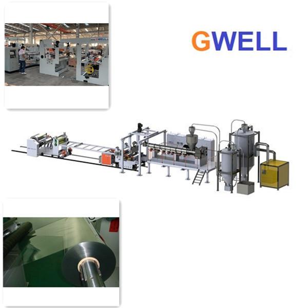 Cheap PET thermoforming Sheet Extrusion Machine PET Transparent Sheet Machine For package for food packaging for sale