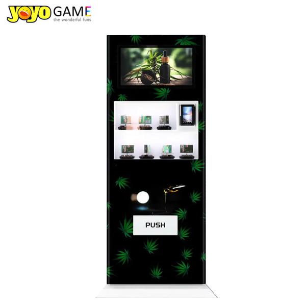 Cheap New Profitable Business Low Cost  Reader Age Verification Pot Cbd Vending Machine for sale