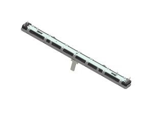 China 100mm Slide Travel Linear Slide Potentiometer With 10kΩ Resistance 100000 Cycles Mechanical Life on sale