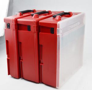 Best Dust Proof Plastic Case Red Plastic Tool Box Anti Moisture IP54 wholesale