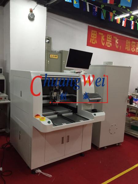 Cheap Stepper Motor Manual Desktop Robots 5mm PCB Router Machine for sale