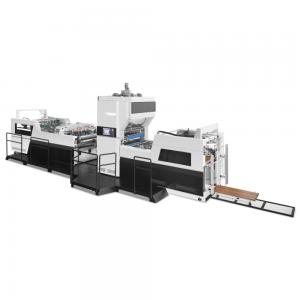 Best Intelligence Automatic Water Base Gluing Dry Film Laminating Machine NFM-H1080 wholesale