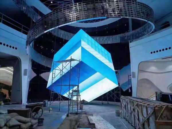 Cheap Customized Full Color IP40 Creative LED Display Screen Indoor Usage for sale