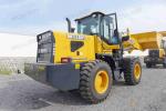 Mining EU2 Small Wheel Loaders , Mechanical Joystick Articulated Front Loader