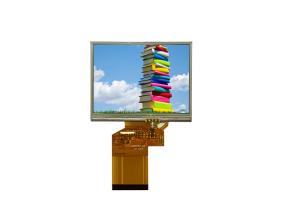 FPC Length 70mm LCD Resistive Touch Screen Display Sunlight Readable
