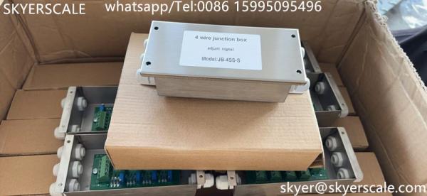 Cheap Stainless Steel 4 Way Load Cell Digital Summing Junction Box for sale