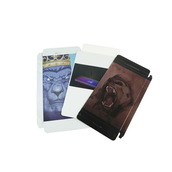 Cheap Cell Phone Screen Protector Coated Paper Glass Screen Protector Packaging Box for sale