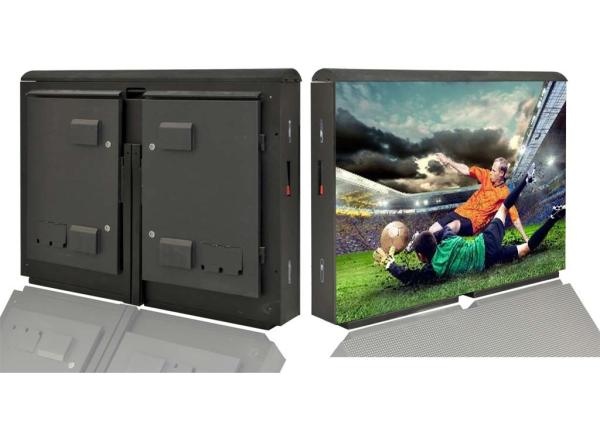 Cheap P10 Indoor Stadium Perimeter Led Display Banner For Different Sport Stadiums for sale