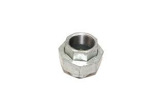 China 1 Inch Pipe Union Conical Fittings , Din Standard Gi Pipe Coupling Smooth Surface on sale