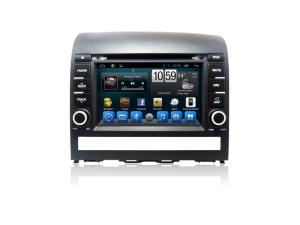 Dobule din Fiat 500 navigation system with bluetooth wifi tpms mirror links for plio