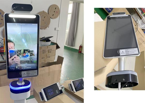 Cheap 0.6M Face Detection Biometric Machine IC ID Card Reader Sensor Thermal Scanner for sale