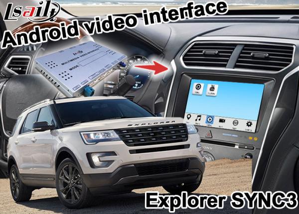 Cheap Android car gps navigation box For Explorer SYNC 3 3GB RAM optional carplay android auto for sale