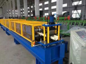 Best Circle Model Gutter Forming Machine , Hydraulic Iron Sheet Making Machine wholesale