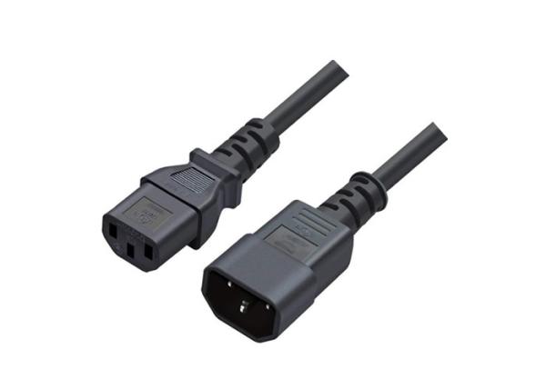 Cheap IEC power cord Computer Power Extension Cord IEC-320-C14 to IEC-320-C13SZ3 for sale