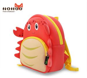 Adorable Crab Style Kid School Backpack / Kids Character Backpacks