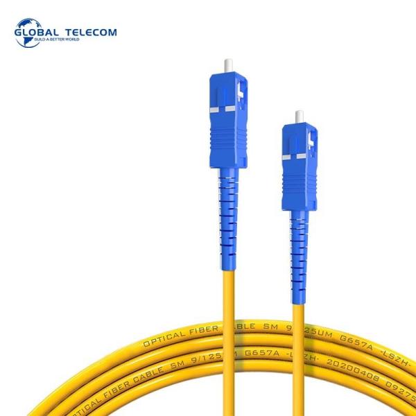 Cheap single mode simplex Patch Cord SC UPC 1m 2m 3m G652D G657A for sale