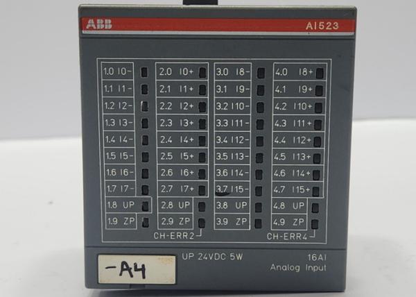 Cheap ABB AI523 1SAP250300R0001 AI523: S500 Analog input module 16 AI: U, I, RTD, DI. 13Bit incl. sign 1-wire for sale