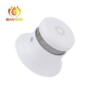 Best Battery Operated Smart Smoke Alarm Monitor Sound And LED Flash Alarm Output wholesale