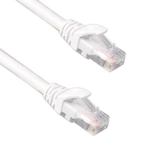 China White UTP Cat6 Patch Cord 24AWG 7/0.2 PVC LSZH Jacket With RJ45 Connector on sale