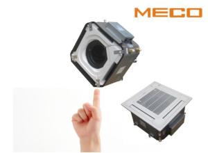 900CFM ceiling suspended fan coil units , four way cassette chilled water fan coil unit M style