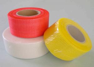 Self Adhesive Fiberglass Mesh Tape , Thin Wire Mesh For Joint Reinforcement