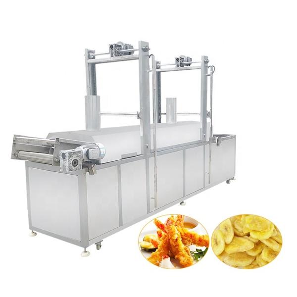Cheap HDF6000 Output Automatic Fryer Machine 1000KG/H Industrial Continuous Fryer for sale