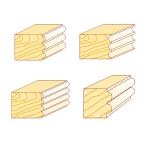 ODM Fluting Triple Beading Router Bit Profile Router Bit A/B/C Woodworking