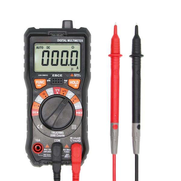 Cheap DC 2V 20V Digital Smart Multimeter LCD Display 2000 Counts With Backlight for sale