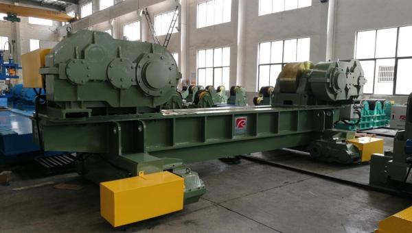 Cheap 10m 700T Pipe Welding Rollers Mobile On Rail for sale