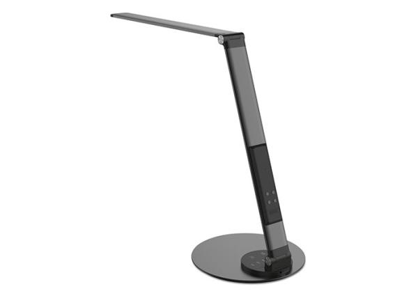Cheap Ultra Bright Wireless LED Table Lamp With Time Date Day Temperature Alarm Clock Display for sale