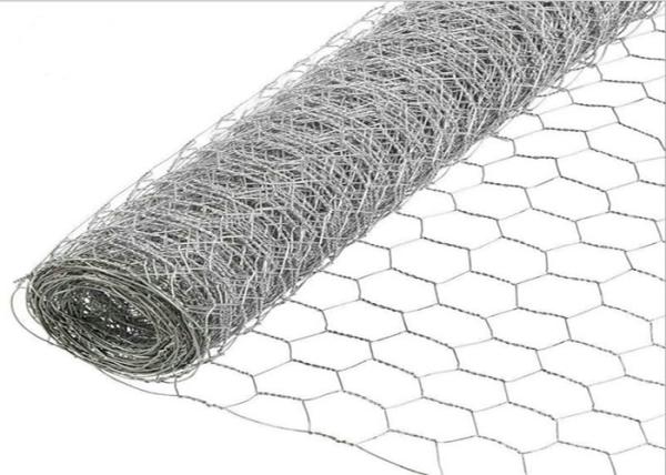 Cheap BWG16 Galvanized Hexagonal Wire Mesh , W1m Rabbit Wire Netting for sale