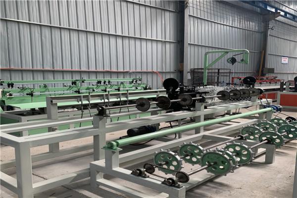 Cheap Diamond Weave Netting 150m2/H Chain Link Fence Machine for sale