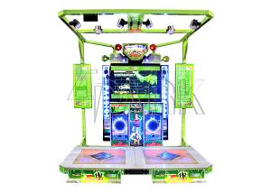 Recreation Room Arcade Game Machine / Coin Operate Dancing Machine