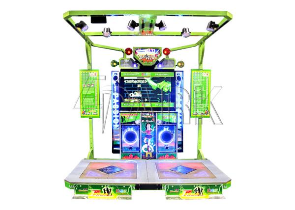 Cheap Recreation Room Arcade Game Machine / Coin Operate Dancing Machine for sale