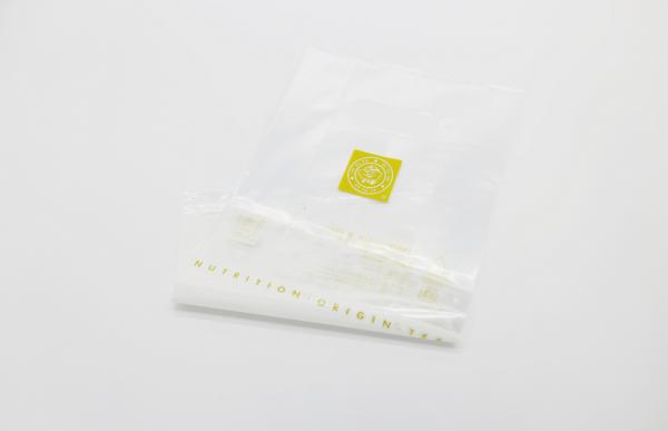 Cheap CMYK Recycled Take Away Carry Plastic Bag Coffee Drink Cup Packaging Custom Logo Print for sale