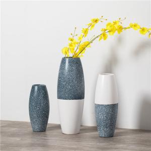 Best Modern handmade ornament home decoration desktop flower vase craft elegant ceramic flower vase wholesale