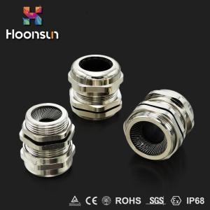 NPT1/2 Brass PA Claw EMC Power Cable Gland 25mm Thread