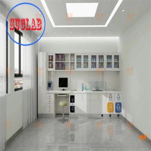 Adjustable Shelves Three Section Slider Hospital Medical Cabinet Hong Kong