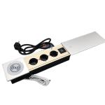 Intelligent built in table mounted wireless charger socket with EU power and usb