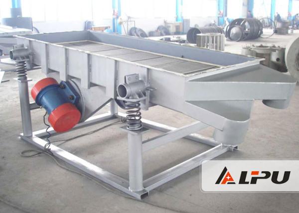 Cheap 1 - 4 Sieve Layer Linear Vibrating Screen Machine for Sand Ore Grading And Selecting for sale