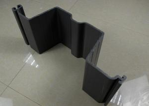Recycled Plastic PVC Sheet Pile For Water Control Solution Grey Color
