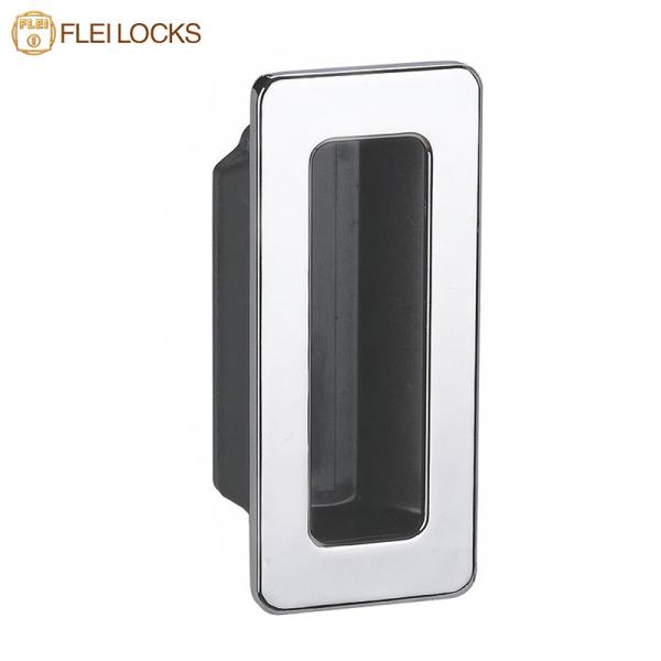 Cheap Chrome Plating Hidden Door Pull Handles Zinc Material With High Security for sale
