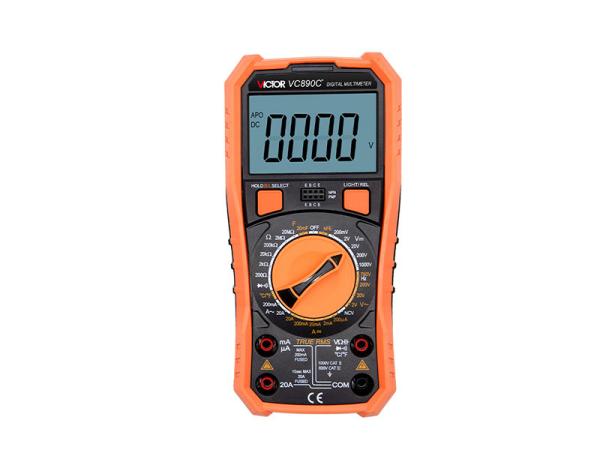 Cheap Mini VICTOR Digital Multimeter VC890C+ Manual range multimeter 1999 LCD display NCV LIVE True RMS Multimeter Digital for sale