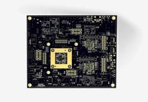 China FR4 TG170 Multi Layer PCB Black Ink HDI PCB 4 Layer 6 Layer OEM ODM on sale