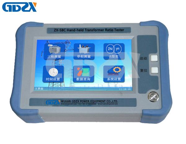 Cheap ZX-SBC AC DC Hand-held High Accuracy Three Phase Transformer Ratio Tester for sale