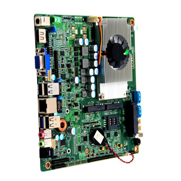 Cheap J1800 Industrial Mini Itx Motherboard Fanless With Dual Display 6com Port for sale